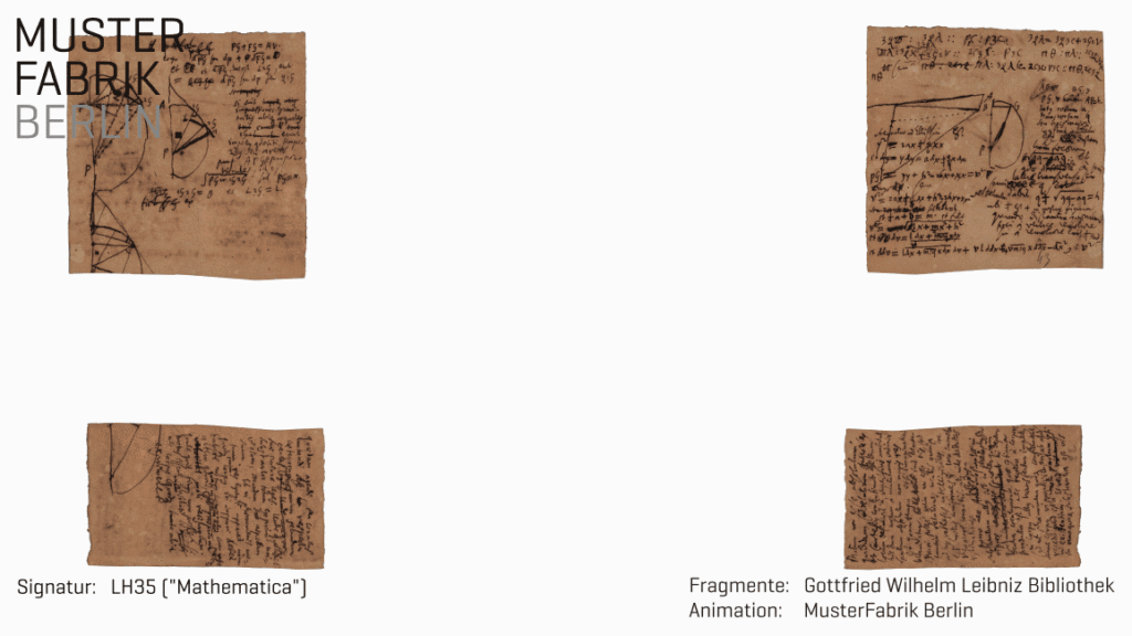 Exemplarische Rekonstruktion "Leibniz-Schriften"